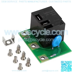 Golf Cart Relay Board Assembly for E-Z-GO Electric Vehicles, Replaces Powerwise Charger II OEM# 603197 E5957