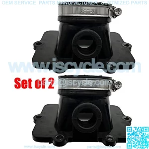 2 PACK NEW Rubber Carburetor Carb Intake Manifold Boot Carb for Ski-Doo Formula 600 Grand Touring 500 Legend 600 MXZ 500 Summit Sport Snowmobile