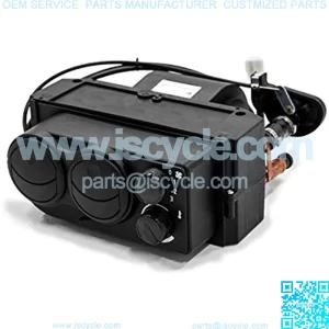 SuperATV Cab Heater for 2013+ Polaris Ranger XP 900 | 2014+ Polaris Ranger XP 900 Crew | Polaris Heater Includes Defrost Hoses and Vents | Built-in Shutoff Valve | Adjustable Temperature Fan Speeds