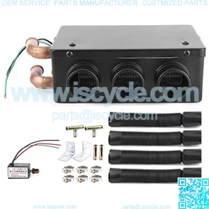 Car Heater,12V 50W Car Heater 3 Hole Portable Winter Fast Heating Warmer Frost Removing Low Noise