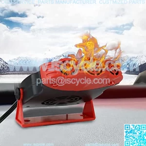 Car Heater, 2021 New Upgrade 12V Portable car Heater,2 in 1 Heating Fan/Cooling Fan, Fast Heating Quickly Defroster Demister for Auto, Air Conditioners, SUV, Taxis, Jeeps, Trucks??RED??