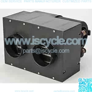 Heater Assembly | 260 CFM Airflow | 28,000 BTU of Heat | Mountable Switch | Dual Front Vents | 3-Speed Fan | 12-Volt | Compact Design
