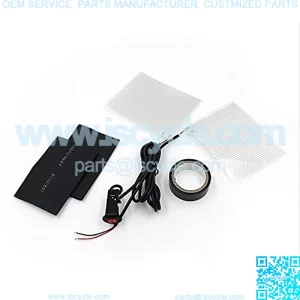 New 12V Universal Motorcycle Motorbike Handlebar Warm Heated Grip Kit Pads