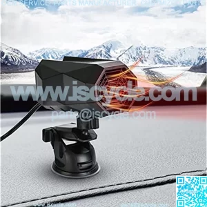 Car Heater Car Windshield Defogger Defroster 12 Volt 150W Auto Heating Fan 30 Seconds Fast Heating Demister