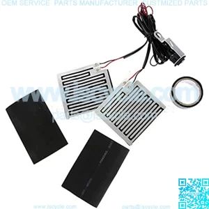 Motorcycle Heated Hand Grips E-Bike ATV Handlebar Heater Warmer Kit Fit for Suzuki Yamaha
