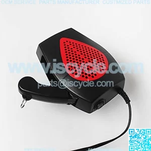 Portable 12V Car Heater Heating Fan Defroster Demister with Plug(Red)