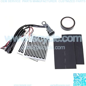 Motorcycle Heated Grip Throttle Pads Handlebars ATV Scooter Grips Heater