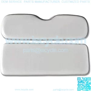 Replacement Cushions for Golf Cart Rear Seat Mach1 / Mach2 (Shell White)
