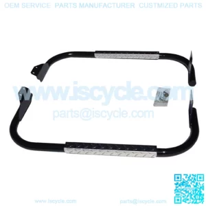 Yamaha DRIVE/ G29 Golf Cart Set - BLACK w/ Diamond Plate Side Step (Fits 2007+)
