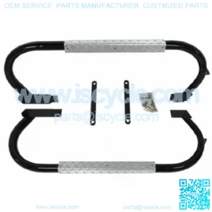 Precedent Set - BLACK w/ Diamond Plate Side Step (Fits 2004+)