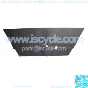 Black Diamond Plate Golf Cart Floor Mat for Club Car DS - 1982-Up