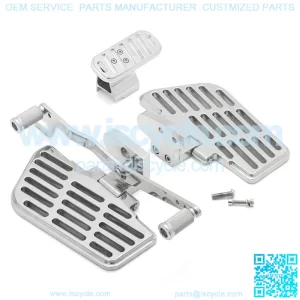 Motorcycle Aluminum Driver Floorboard Footpeg Kit for Honda GL1800 Goldwing F6B 2001-Up