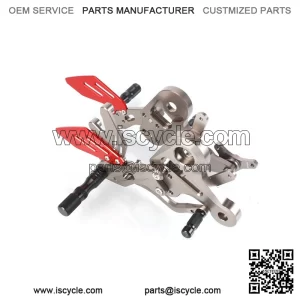 Motorcycle Rearsets Footrest Footpegs For CFMOTO 450SR 2022-2023 450SS 2023-2024