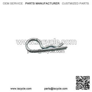 Polaris ATV Hitch Pin Clip, .148 x 3 1/16,  OEM Part 7661067, Qty 1