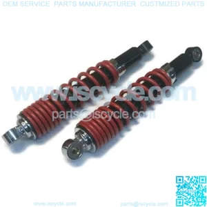 (2) 12" Length 10mm ID Adjustable Shocks Go Kart Cart Go-Cart Minibike Mini Bike