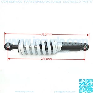 280mm Air Shock Absorber Rear Suspension For 90cc 110cc125cc 150cc Dirt Bike Motorcycle ATV Motor Scooter