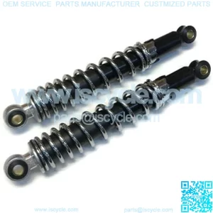 2 Adjustable Shocks 12" Length 12mm ID - Minibike Mini Bike Go Kart Cart Go-Cart