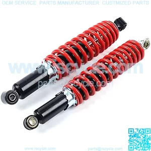 350mm 13.7" Front Shock Absorber Shocker Suspension 500lb For Quad Dirt Bike ATV Buggy Go Kart