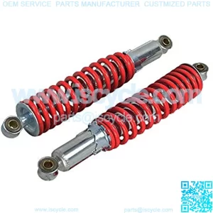 12" Adjustable Shocks for Go-Karts & Mini Bikes (Set of 2) (12 mm Eye Diameter)