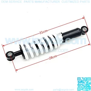 280 mm (11????) air shock absorber rear suspension is suitable 90cc 110cc125cc 150cc land bike motorcycle ATV motorcycle.