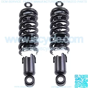2 Pack of 240mm 9.4" Rear Shock Absorber Suspension Sensa-Trac Load for Dirt Pit Bike Motorcycle 1200LBS