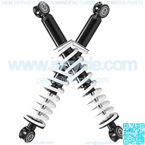 2PCS 10.8" 275mm 350LBS Front Shock Absorbers Suspension for Quad ATV Go Kart 4 Wheeler