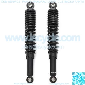 Black Shocks - Eye To Eye - 320mm (12.5") - Compatible with Honda CB100K CL100K CL100S CB125S CL125S