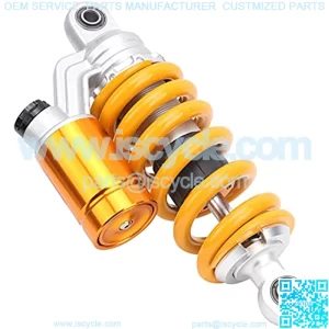Universal 240mm Suspension Damper Front & Rear Shocker W/Air Tank Fit for Motorcycle ATV Off Roader