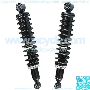 AU-04427, 2 Rear Gas Shocks Suzuki Eiger 400 2x4 & 4x4 & King Quad 400 4x4