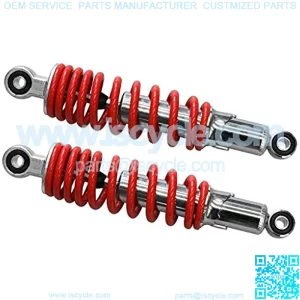 Pack of 2 Rear Shock 290mm 11.4" Absorber Sensa-Trac Suspension for ATV 4 Wheeler Quad Bikes