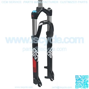 26 Inch Suspension Fork Hydraulic Front Absorber Snowmobile Magnesium Alloy 4.0 Tires Off-Road Bicycle 135MM