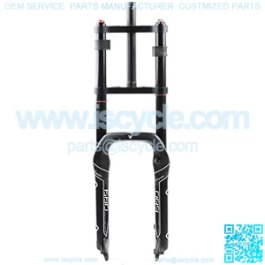 Suspension Forks,MTB Bike Suspension ATV/Snowmobile Aluminum Alloy for Cushioned Wheels Strong Structure Bike Accessories 20 Inches