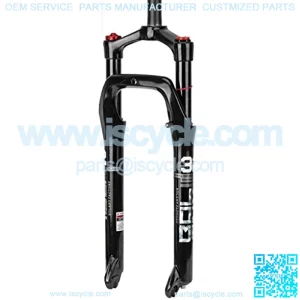 Suspension Fork Snowmobile ATV Fork Fat Tire Bicycle Magnesium Alloy Suspension Gas Fork 135MM Shock Absorber Fork