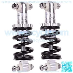 2pcs 150mm Bicycle Mountain Bike Rear Suspension Spring Shock Absorber for Mountain Bike Bicycle