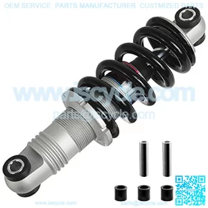 Preload MTB Mountain Wheel Chair Bike Rear Suspension Shock Absorber AL 6061 Coil Spring 750 Lbs 150mm (5.9") x 30mm 160mm (6.23") x 35mm 165mm (6.5") x 35mm with Extra Bushing