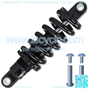 Mountain Bike Rear Shock Absorber Bicycle Rear Biliary Spring Shock,Coil Spring Black??125mm (4.9") 165mm(6.3") 190(7.5") 850/1000/1350Lbs
