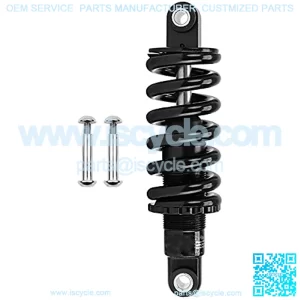 Mountain Bike Rear Spring Shock Absorber MTB Bicycle Soft Tail Suspension with Bushing and Screw MTB Cycling (Color : 125mm, Size : 450 Lbs)