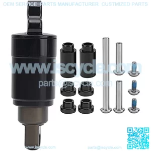 Bike Rear Shock, Metal Mountain Bike Air Rear Shock Damping Bicycle Repair Accessories