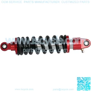 11.4in 290mm Rear Shock Absorber, Rear Suspension Spring Steel Alloy + Spring Adjustable Damping Fit for Motorbike ATV Go Karts