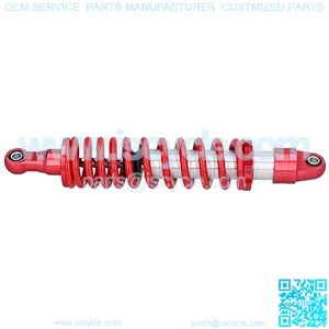 360mm Shock Absorber, 14.2inch Rear Suspension Shock Absorber Steel Alloy Damper Replacement, Adjustable Damping Universal for Motorcycle/ATV/Go Karts