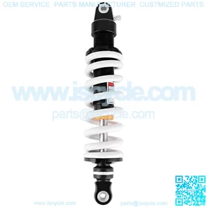 Motorcycle Shock Absorber, 340mm Adjustable Air Suspension Shock Absorber Shocker Fit for PIT QUAD DIRT BIKE ATV BUGGY