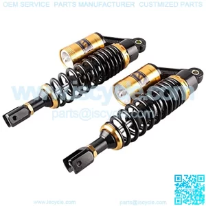 12.5" 320mm Motorcycle Shock Absorbers Clevis End Universal Fit 125cc-200cc Honda Suzuki Yamaha Kawasaki ATV Go Kart Quad Dirt Sport Bikes