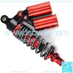 Motorcycle Shock Absorber Universal 320mm Motorcycle Shock Absorber Modified Double Gas Cylinders Rear Shock Rear Suspension Fit for ATV Pit Dirt Bike Scooter Motorcycle Shock Absorber