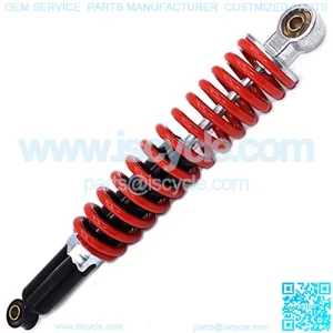 350mm/13.8in Rear Shock Absorber Universal Fit for Dune Buggy Quad Dirt Bike ATV Aluminium Alloy Shock Spring Suspension Motorcycle Shock Absorber Rear Motorcycle Shock Absorber (Color : Red)