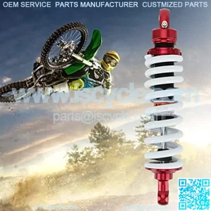 Rear Shock Damper Suspension, Shock Damper, Aluminum Alloy 325Mm Rear Shock Damper Suspension Spring Fit For Bike Ycle Atv Motorcycle