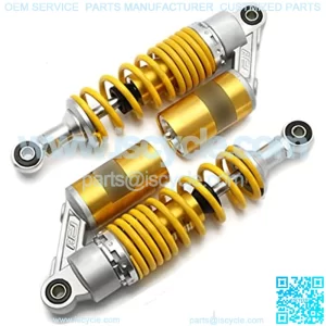 Universal 280mm Motorcycle Air Shock Absorber Rear Suspension Motor Scooter ATV Quad Dirt Bike (Color : Yellow)