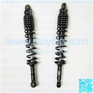 Shock Absorbers Rear Shock Absorber 400mm 410mm 420mm 430mm 440mm 450mm Rear Suspension Fit for YMAHA Suzuki Kawasaki ATV (Color : 400mm)