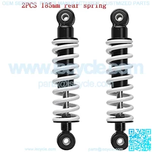 Suspension Shock 1pair 185mm Rear Suspension Shock Spring for 47cc 49CC Super Minimoto ATV Electric Scooter Mini Pocket Bike for Bike ??car