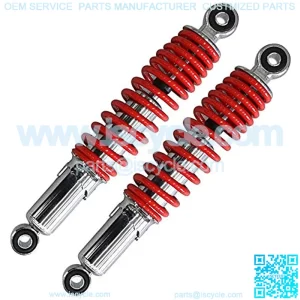2PCS 10 5/8" 270mm Front Spring Assist Load Carrier Shocks for ATV Go Kart Quad Bike 4 Wheeler