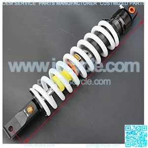 Universal 450mm Motorcycle cross-country Shock Absorber Rear Suspension Fit For Yamaha Suzuki Kawasaki Dirt Gokart ATV,Motorcycle Suspension Strut Motorcycle Shock Absorber Rear ( Color : 450mm )